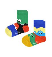 Happy Socks Kids Monsters Socks 2-pack