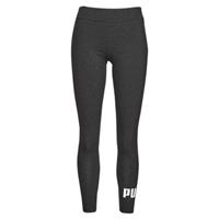 PUMA Essentials Logo Leggings Damen dark gray heather