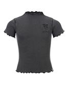 Looxs Revolution Rib jersey t-shirt voor meisjes in de kleur