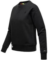 Navahoo Kapuzensweatshirt »Zuckerschnecke« stylischer Damen Pullover mit Rundhals-Ausschnitt