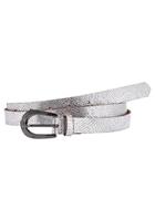 Lascana Heupriem Leren riem smalle riem in metallic-slang-look, voor broeken, jeans & jurken