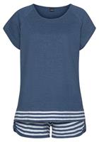Arizona Shortama met gestreepte short (2-delig, 1 stuk)