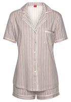 s.Oliver RED LABEL Beachwear Shortama met print all-over (2-delig, 1 stuk)