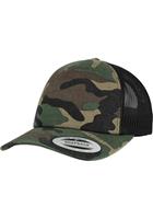 brandit Camo Trucker Cap Woodland Pet