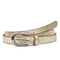 Lascana Ledergürtel, Hüftgürtel in Metallic-Snake-Optik