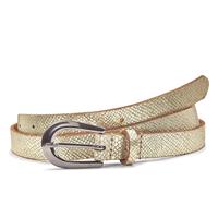 Lascana Leren riem heupgordeltje in metallic-snake-look