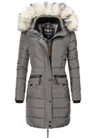 Navahoo Steppmantel »Paula« stylischer Winter Parka m. edlem Fellimitat