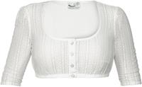 MarJo Dirndlblouse Dames, met diepe ronde hals