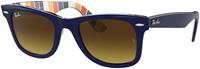 RAY-BAN RB 2140 WAYFARER-RAY-BAN RB 2140 WAYFARER BL Unisex Zonnebril, blauw