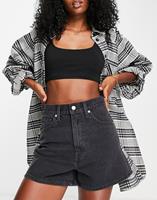 Levis Levi's Mom Shorts - Black- Dames, Black