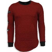 Justing 3d numbered pocket long fit