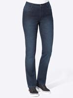 Thermojeans in dark blue-denim van heine