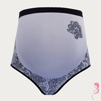 cachecoeur Cache Coeur Zwangerschapsslip Illusion Lace Wit Zwart