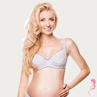 bb(benefit) BB Sport Voedingsbh Positiebh Mama Active Grijs / Blauw