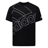 adidas T-Shirt, Rundhalsausschnitt, für Herren, dunkelgrau, M