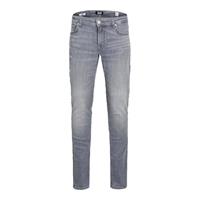 JACK & JONES JUNIOR low waist slim fit jeans JJIGLENN grijs