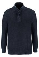 Man's World Schipperstrui Tot maat 5 XL met badge op de mouw