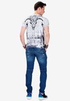 Cipo & Baxx T-Shirt mit Allover Print