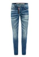 Cipo & Baxx Bequeme Jeans mit trendigen Used-Elementen