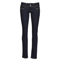 Pepe jeans Jeans met dubbele rij knopen en lage taille VENUS