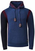 Rusty Neal Contrasterende dikke hoodie