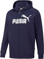 PUMA Ess Big Logo Full-Zip Hoodie Herren peacoat