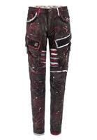 Cipo & Baxx Bequeme Jeans »CD636« in extravagantem Look