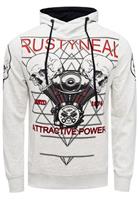 Rusty Neal Sweatshirt met rockerprint
