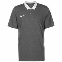 Nike Park 20 Polo Donkergrijs Wit