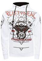 Rusty Neal Sweatshirt met rockerprint