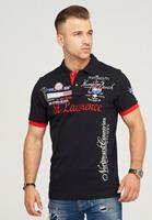 Behype Poloshirt »LANAY« mit sportiver Stickerei
