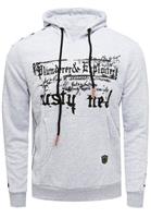 Rusty Neal Sweatshirt met capuchon en print aan de voorkant