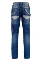 Cipo & Baxx Bequeme Jeans mit trendigen Zierelementen
