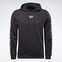 Herren Sweater Mit Kapuze Reebok Ri Tape Oth Schwarz