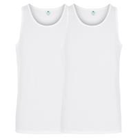 Dovre 2 stuks Organic Cotton Singlet 