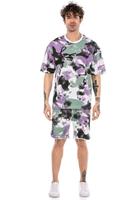 RedBridge T-Shirt »Coral Springs« im modischen Batik-Look
