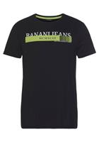 Bruno Banani T-shirt met neonkleurige print