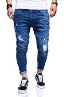Behype Slim-fit-Jeans »ODIN« mit Destroyed-Parts