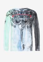 Cipo & Baxx Langarmshirt mit extravagantem Print