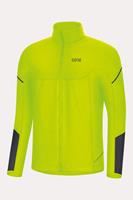 Gore Wear M Thermo Long Sleeve Zip Vest Middengeel/Zwart