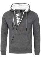 Rusty Neal Kapuzensweatshirt mit seitlichem Reißverschluss