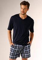 s.Oliver RED LABEL Beachwear Pyjama met steekzakken opzij (2-delig, 1 stuk)