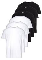 Fruit of the Loom T-Shirt, (Packung, 6 tlg., 6er-Pack), mit Rundhalsausschnitt
