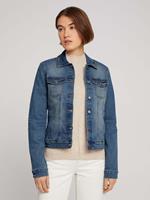 Tom Tailor Denim jasje met borstzakken, Light Stone Blue Denim