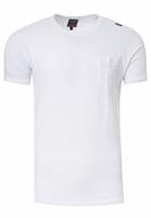 Rusty Neal T-Shirt mit aufgesetzter Brusttasche