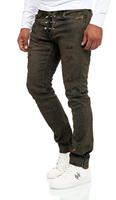KINGZ Bequeme Jeans mit toller Retroverwaschung