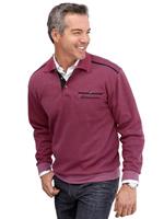 Catamaran Heren Sweatshirt bordeaux Größe