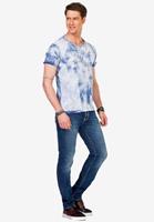 Cipo & Baxx T-Shirt mit Batik Waschung