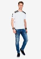 Cipo & Baxx T-Shirt mit Allover Print