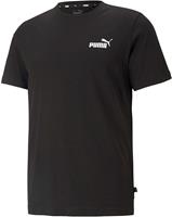 Puma Puma essential small logo shirt zwart heren heren